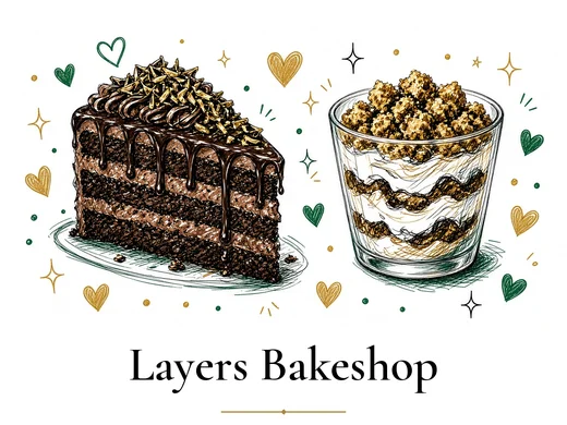 Drawing for Layers Bakeshop, Westbury